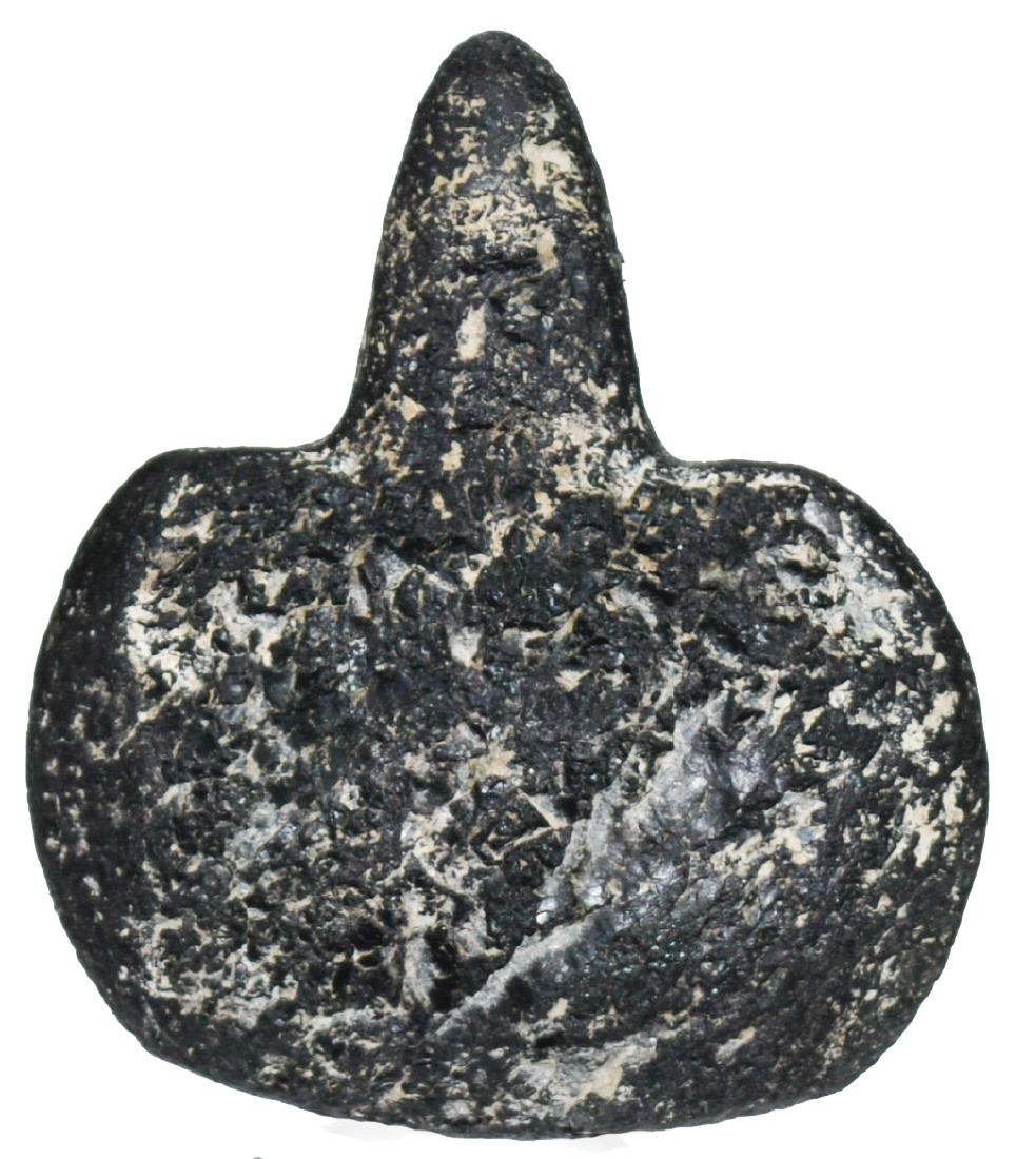 2 5/8" Bill Stone.  Kings Co, CA.  Paleo Atlatl (1 of 2)