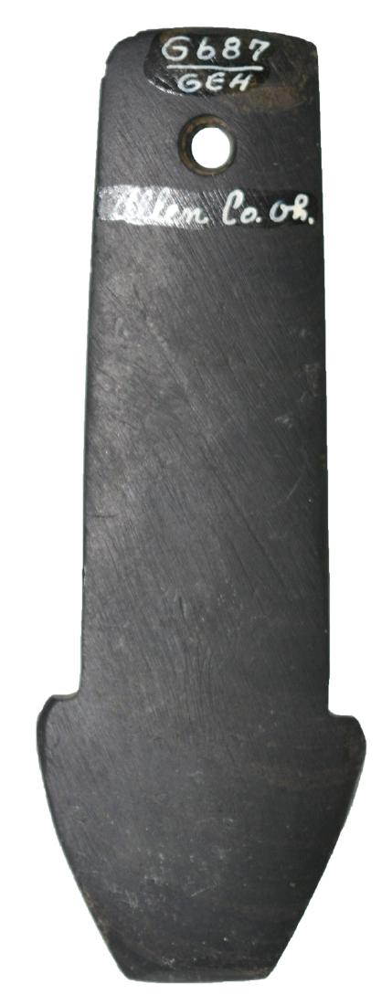 4 7/8" Shovel Pendant.  Ex-Archie Diller.  Allen Co, (1 of 3)