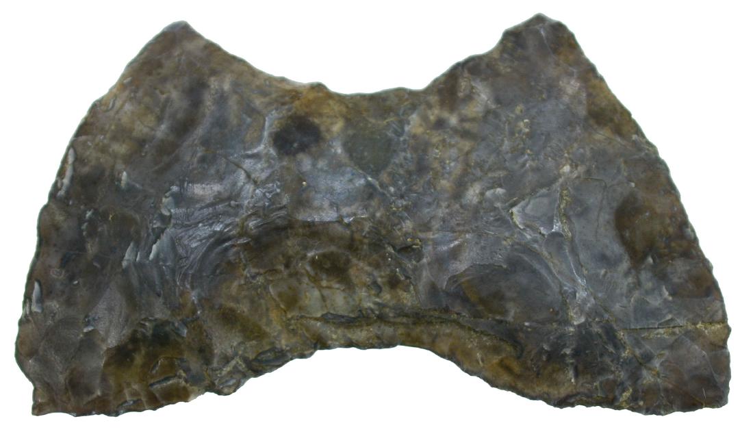 1 3/4" Flint Butterfly Crescent.  Tulare Co, CA. (1 of 2)