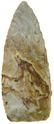 4 7/8" Archaic Knife. OH. Flintridge. Ex-Earl