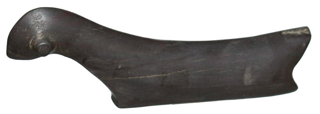 5" Pop-Eyed Slate Birdstone.  Chenango Co, NY. (1 of 4)