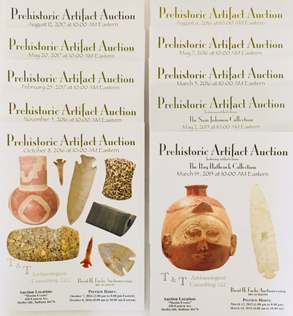 Ten Recent Auction Catalogs with Prices Realized (1 of 1)
