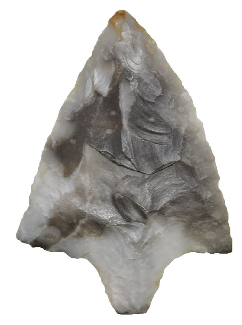 3 5/16" Dickson.  Rogers COA.  Pike Co, AR.  Spotted (1 of 3)