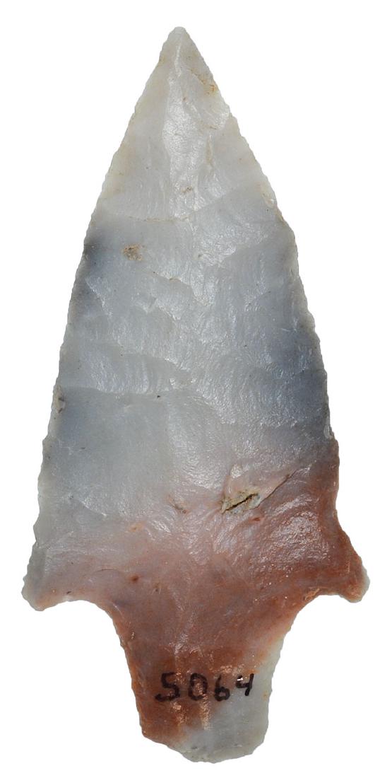 3 1/2" Dickson.  AR.  Colorful Novaculite.  Ex-Rick (1 of 2)