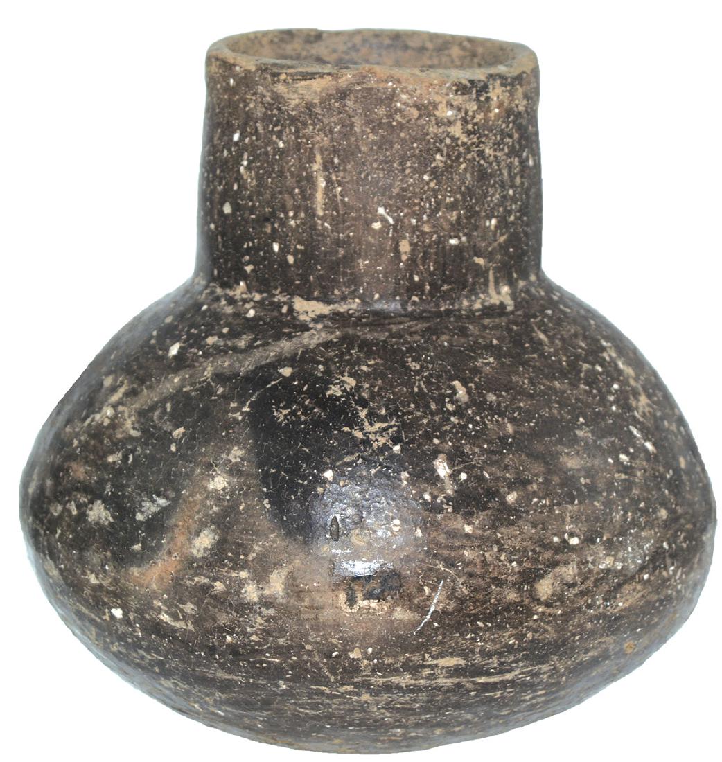 7" H. Bottle.  Lawrence Co, IN (near Buddha).  Solid, (1 of 4)