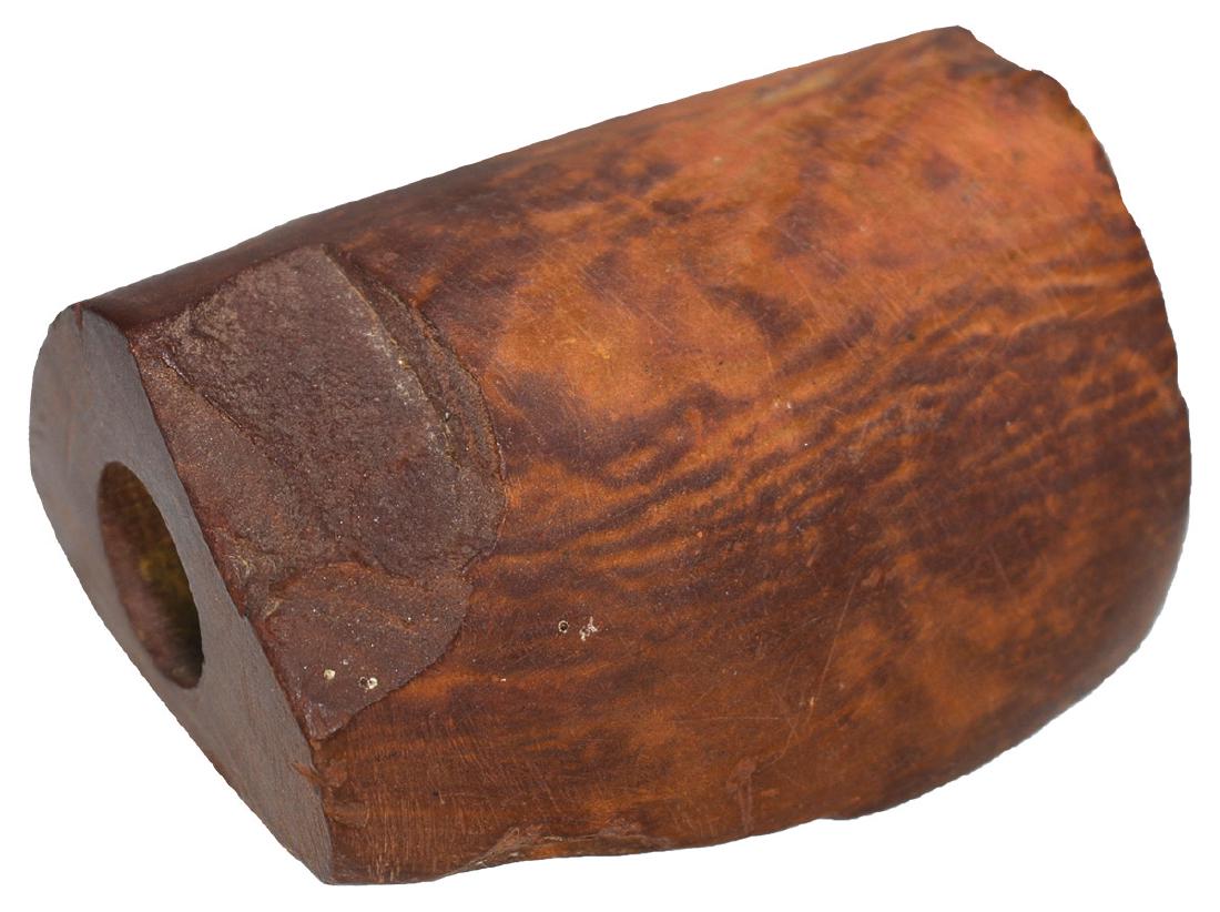 2 1/8" Humped Claystone Bannerstone.  Alcorn Co, MS. (1 of 5)