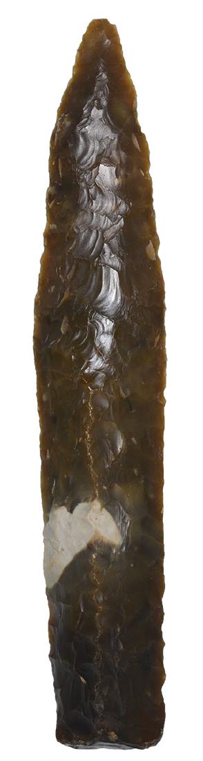 5 15/16" Danish Dagger with "stitched" handle. (1 of 3)