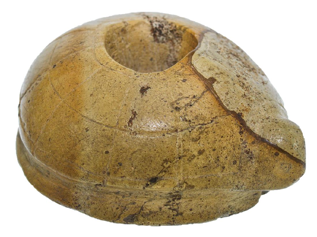 2 1/2" Turtle Effigy Pipe.  Adams Co, OH (near Brush (1 of 4)