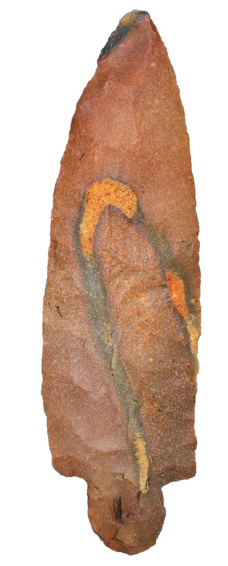 5 1/2" Stemmed Point.  FL.  Colorful, very good (1 of 2)