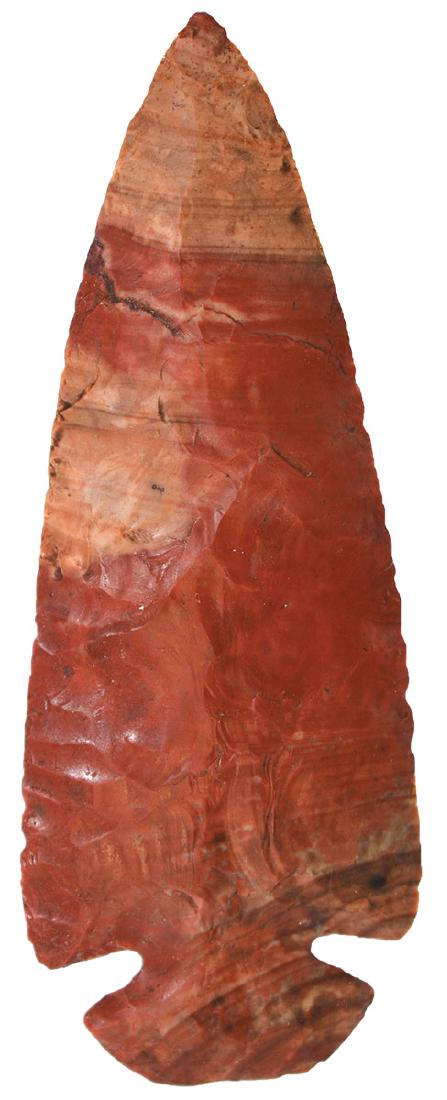 3 9/16" Dovetail.  Licking Co, OH.  Red Flintridge. (1 of 2)