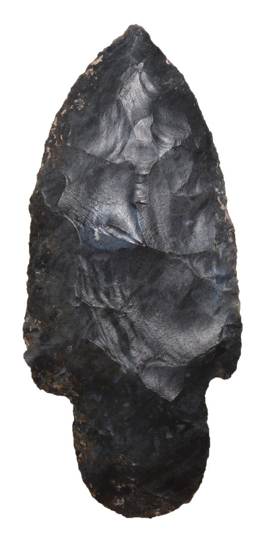 3 5/16" Robbins Adena.  OH.  Thin, well made. (1 of 3)