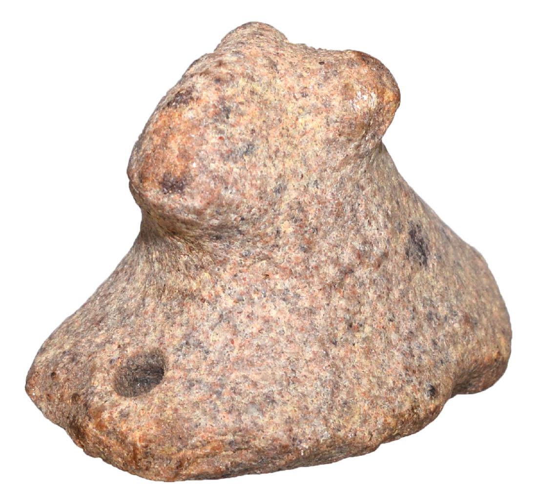 2 5/8" Hardstone Bust Birdstone.  Branch Co, MI.  A few (1 of 4)