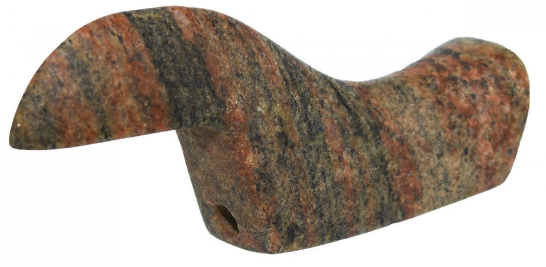 3 3/4" Hardstone Birdstone.  Alger, MI.  Perino COA. (1 of 4)