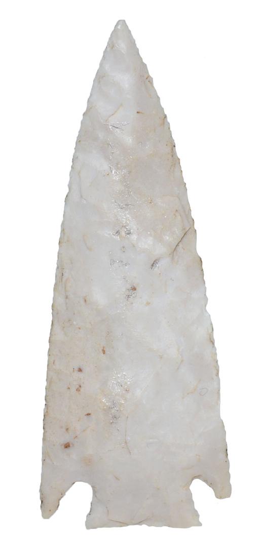 3 1/8" Turin Point.  Cooper Co, MO.  Very thin. (1 of 2)