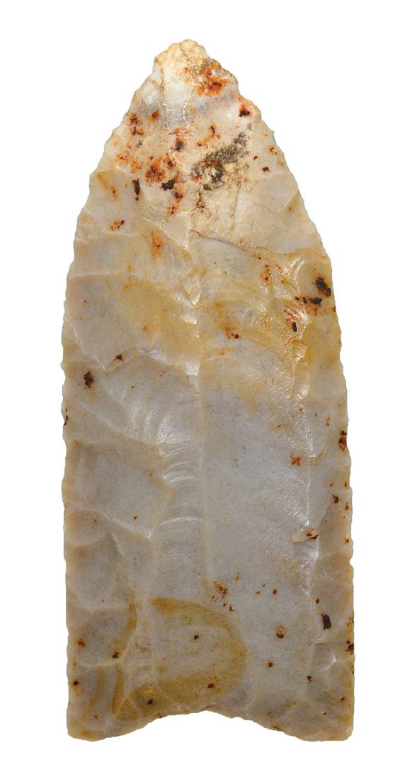 2 5/16" Clovis.  Floyd Co, KY.  Rogers COA.  Thin, well (1 of 3)