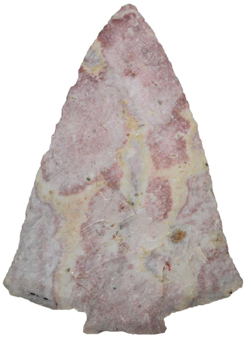 2 13/16" Decatur.  OH.  Very thin.  Glossy red/white (1 of 4)