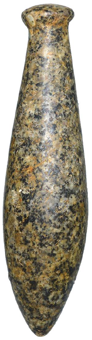 3 3/4" Elm Style Plummet.   Rare.  Pictured on the (1 of 3)