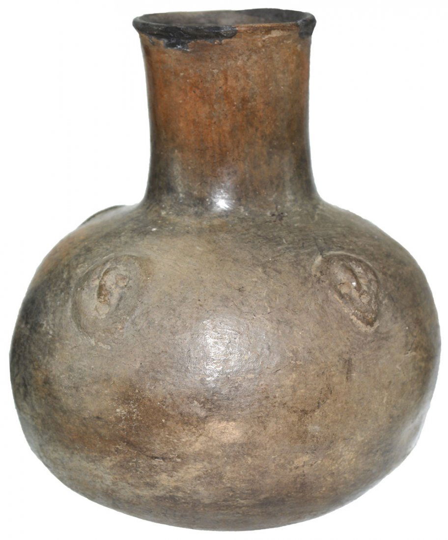 6 7/8" Medallion Jar.  Bradley Site.  Crittenden Co, (1 of 5)