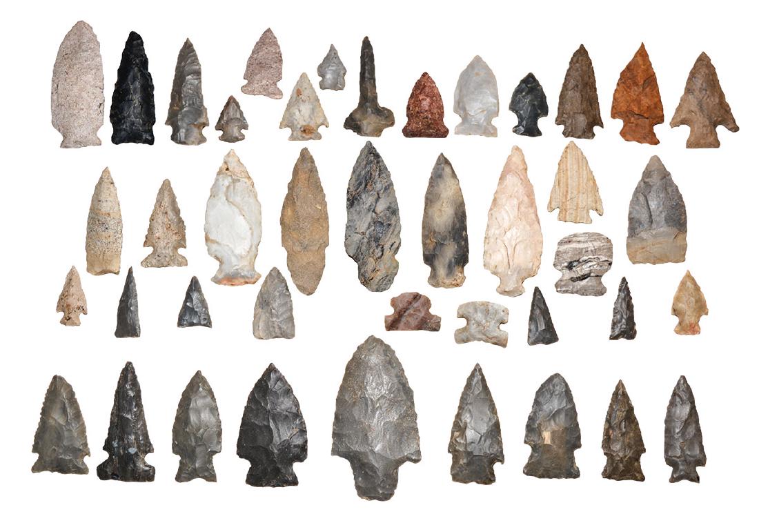 Group of 43 Points.  IL/MO.  7/8"-3 1/4".  All fine, (1 of 1)