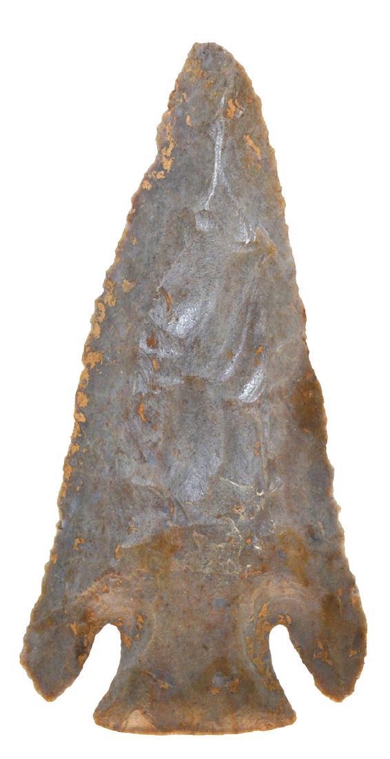 3 15/16" Lost Lake.  TN.  Ex-Ken Rowland.  Hornstone. (1 of 3)