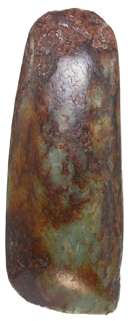 5 7/16" Celt.  Rare Jadeite piece from the Northwest (1 of 5)