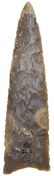 4 5/8" Mineral Springs Knife. NE Texas. Perino COA.