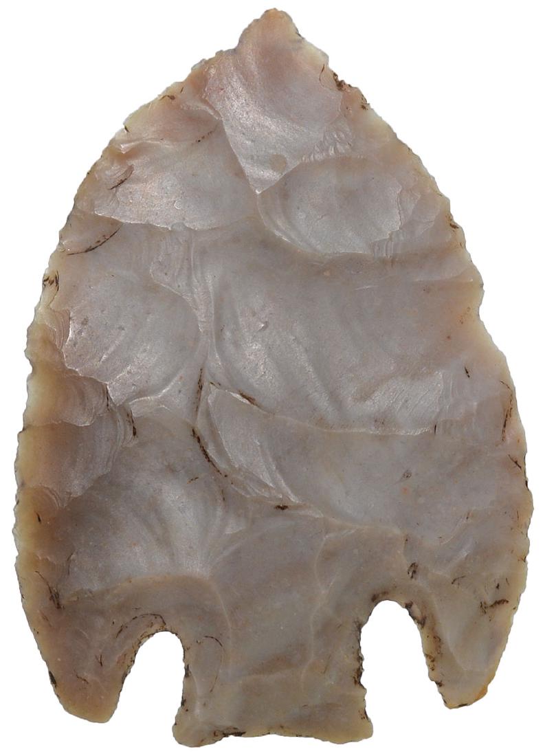 2 5/16" Basal Notched Point.  Williamson Co, TX . (1 of 3)