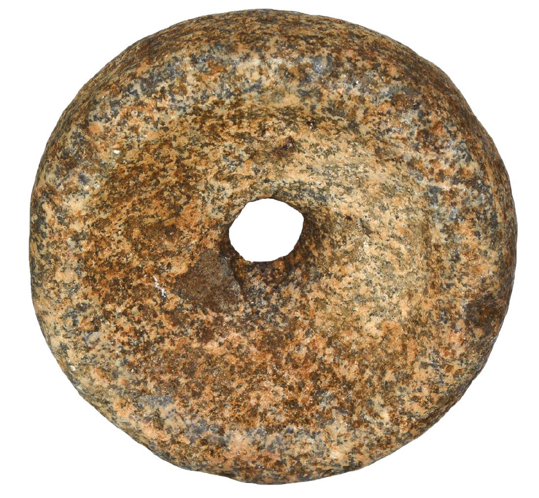 2 Indiana Cupped Discoidal (3" & 3 3/4").  A few dings (1 of 4)