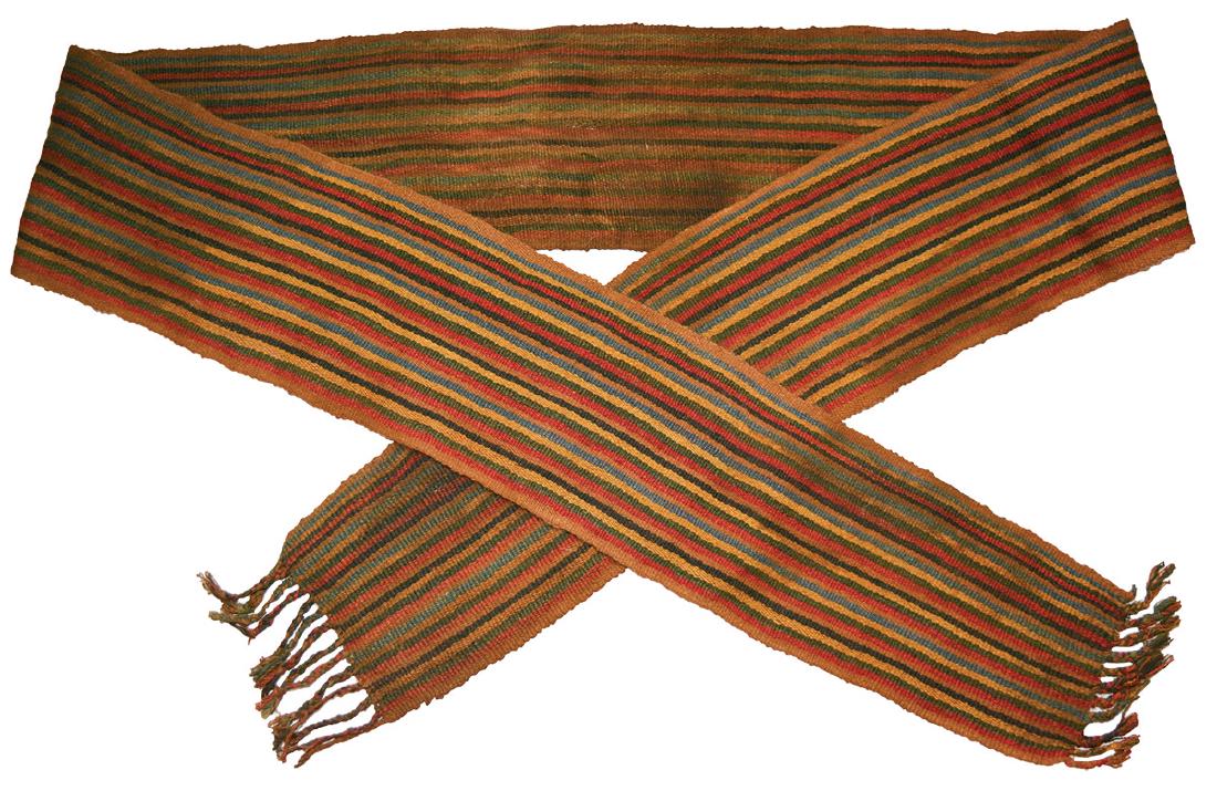 Nazca Ceremonial Sash.  6' 6" long and 5 1/2" wide. (1 of 1)
