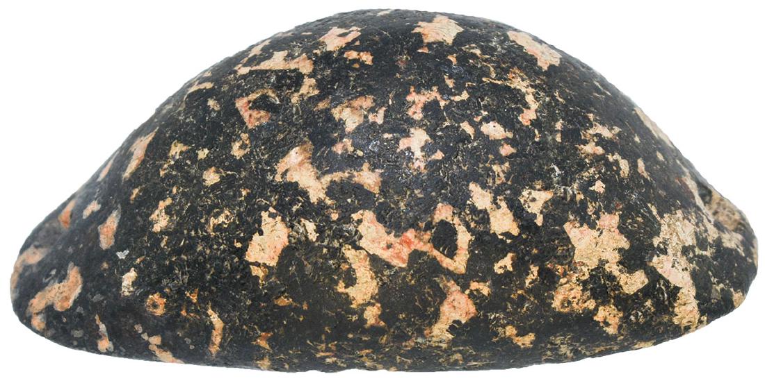 2 5/8" Cupped and Drilled Boatstone.  Mason Co, KY. (1 of 4)