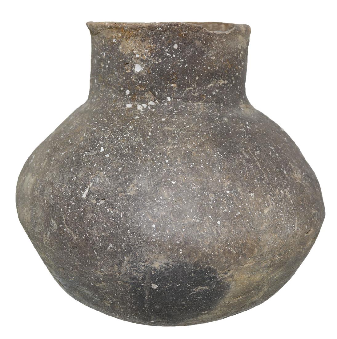 5 1/2" H. Mississippian Jar.  Southern IN.  Appears (1 of 4)