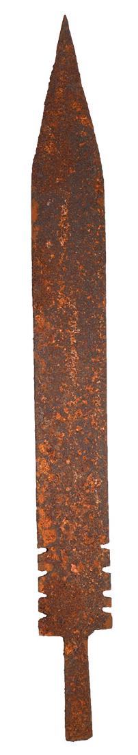 10" Metal Trade Point.  From a Colorado collection (1 of 3)