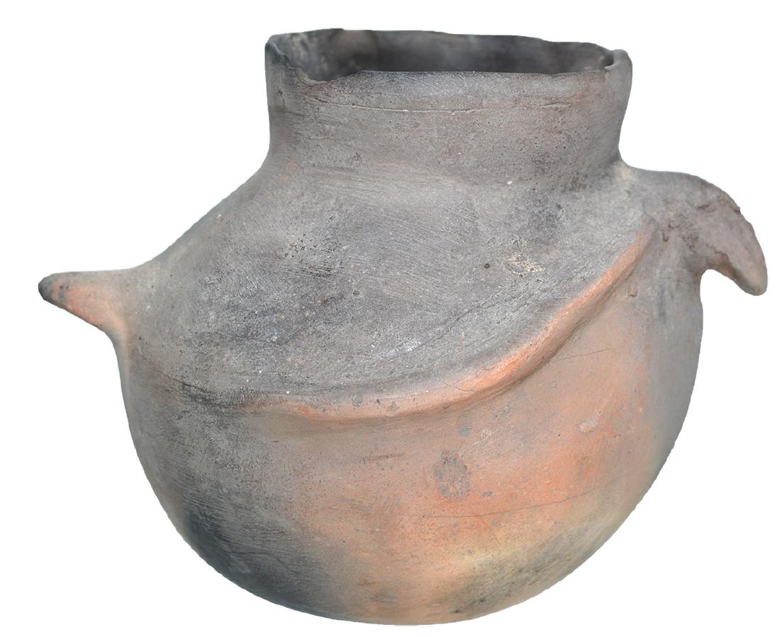 6" D. Bird Effigy Jar.  AR.  Stylistic, probably Caddo (1 of 5)