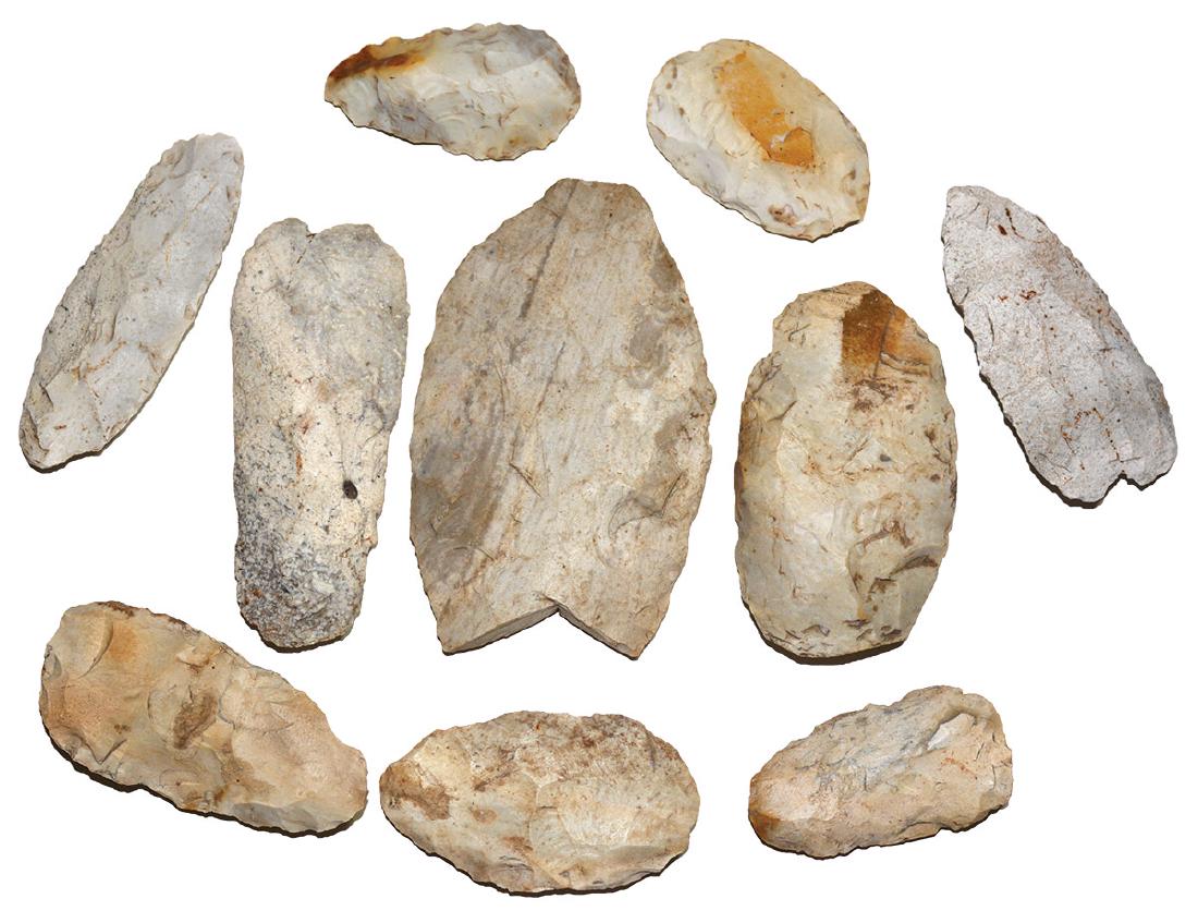 10 Celts/Blades (3"-6") found in Adams Co, IL by Jim (1 of 1)