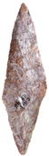 5 1/4" Harahay Knife. Perino COA. Moore Co, TX.