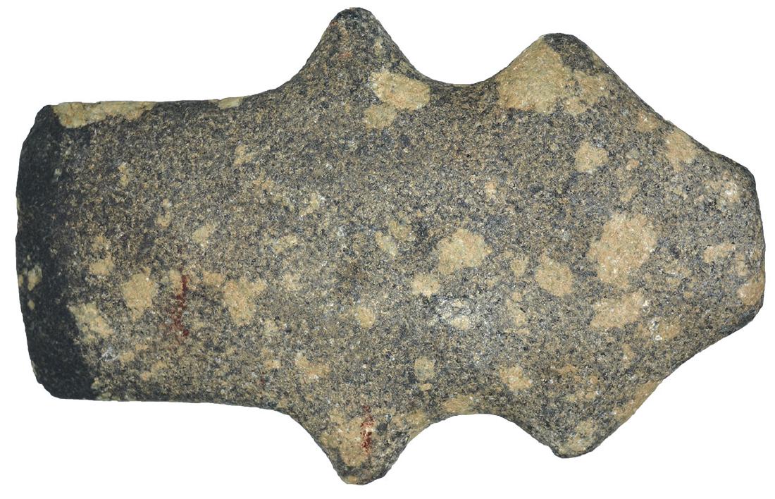 6 3/4" Michigan Barbed Axe.  Branch Co, MI.  Porphyry. (1 of 3)