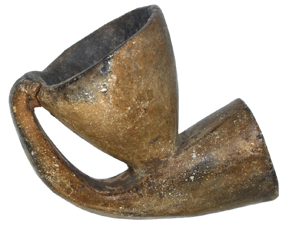 2 1/4" Caddo Loop Pipe.  Clark Co, AR.  Finely made (1 of 6)