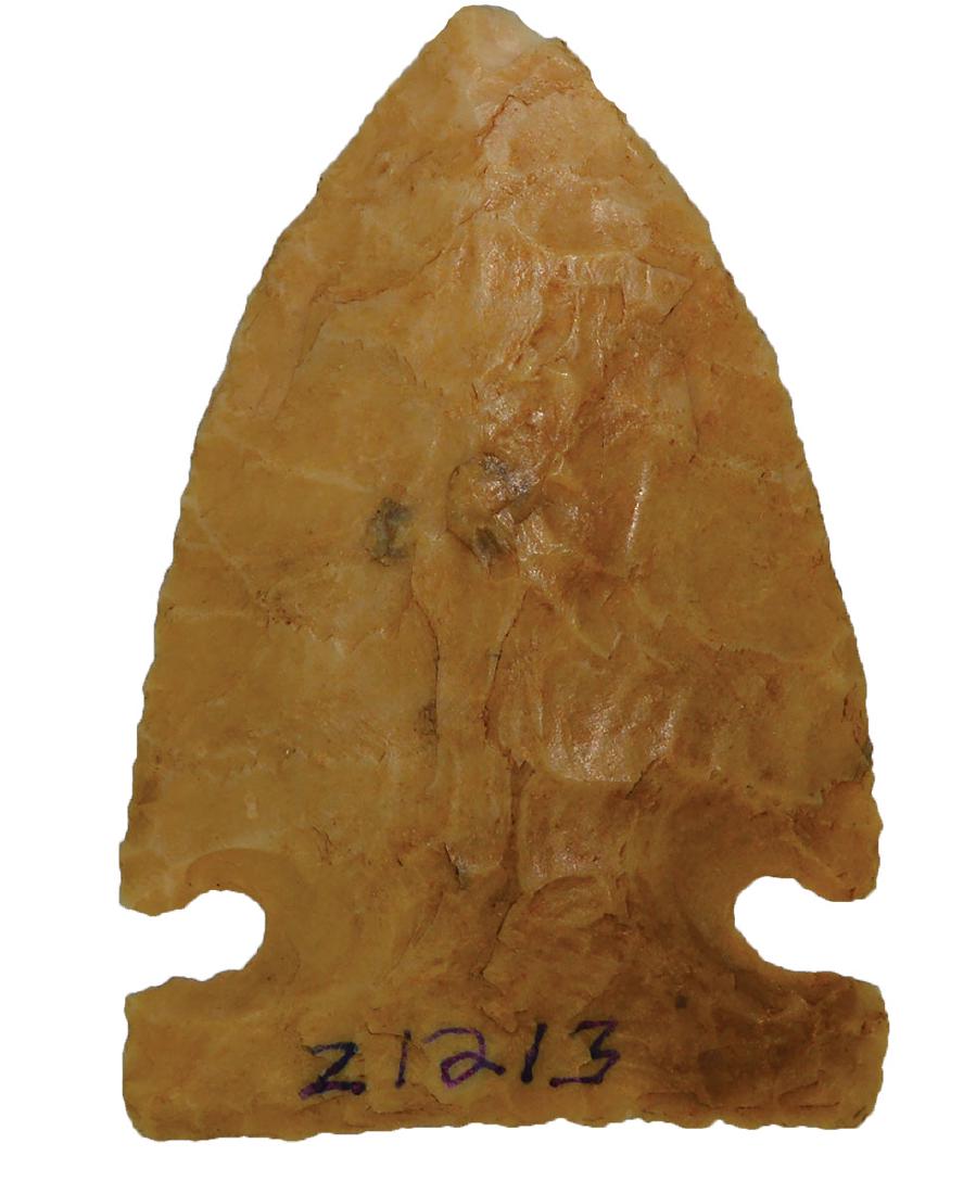 1 3/4" Cache River.  Northeast AR.   Dickey G8 COA. (1 of 3)