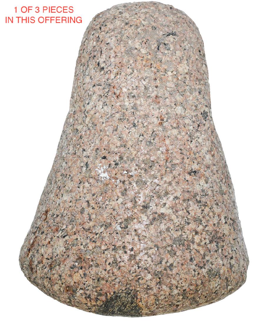 Three Hardstone Artifacts from Adams Co, IL (Quincy). (1 of 6)