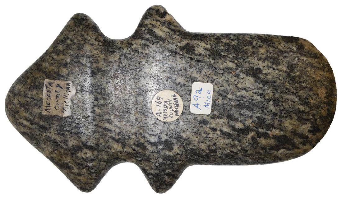 8 1/2" Michigan Barbed Axe.  Ex-Stephens (A-169). (1 of 4)