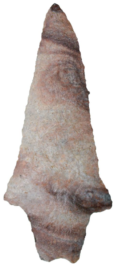 3 5/8" Dickson.  Illinois.  Red streaked Strawberry (1 of 2)