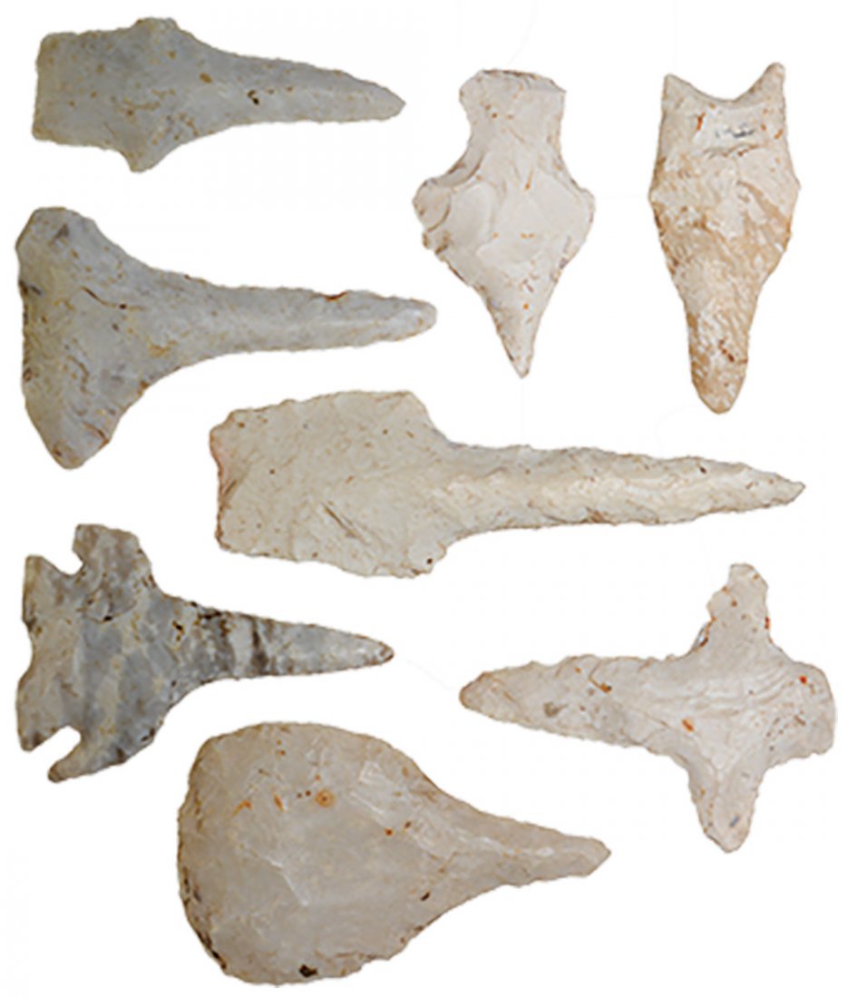 Eight Drills (1 3/4"-5 3/8") from the Weisenborn farm (1 of 2)