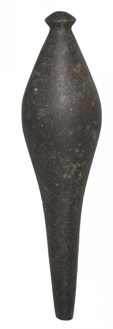 6 1/2" Charmstone.  Ex-Dale Roberts Collection.  Nice (1 of 2)