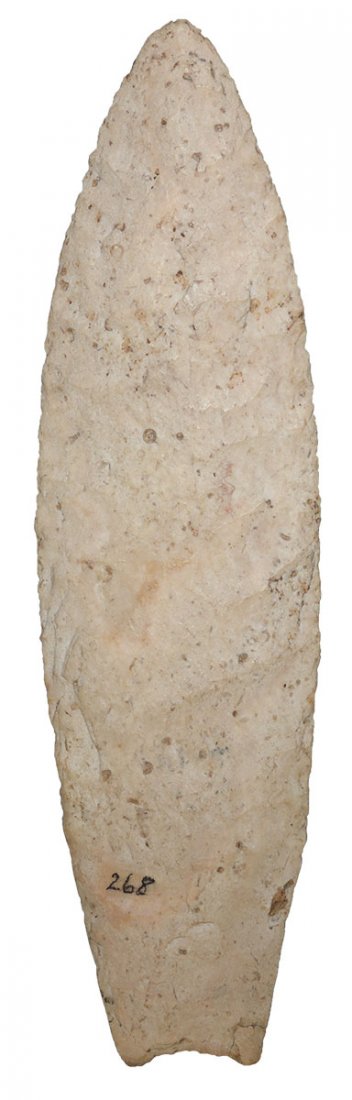 4 3/4" Agate Basin.  MO.  Ex-Dale Roberts, Paul Sellers (1 of 2)