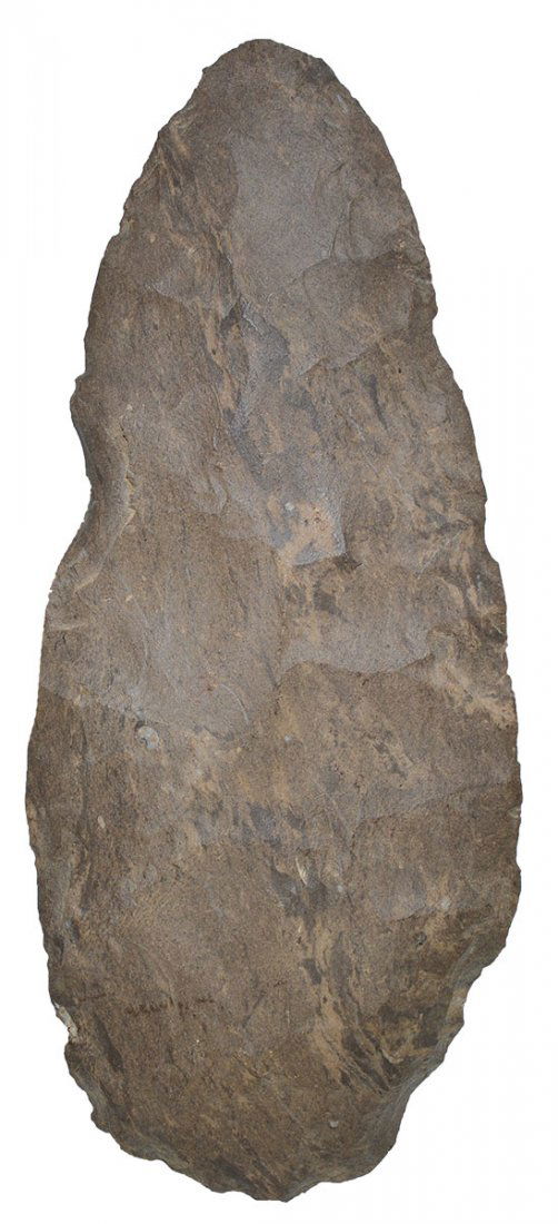 7 1/8" Dover Spade.  Stewart Co, TN.  Large Dover tool. (1 of 4)