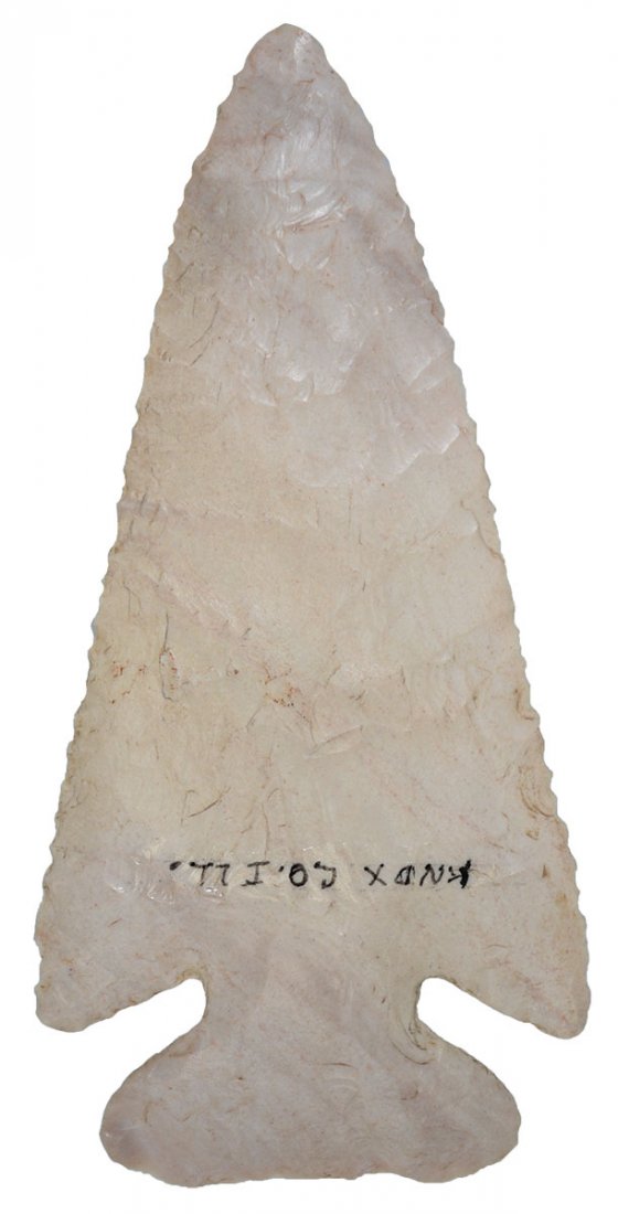 4 7/8" Thebes.  Knox Co, IL.  G10 Burlington example (1 of 3)