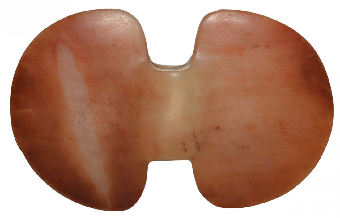 4 1/4" Quartz Butterfly Bannerstone.  Pike Co, IL. (1 of 3)