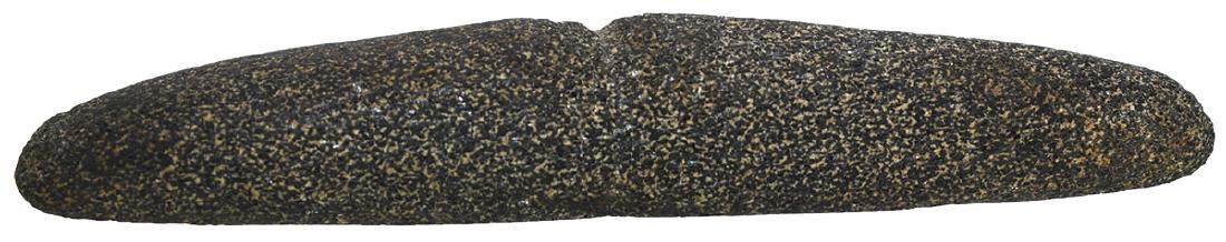 4 5/8" Atlatl Weight Bar.  Hardstone.   Ex-Gary Van (1 of 5)