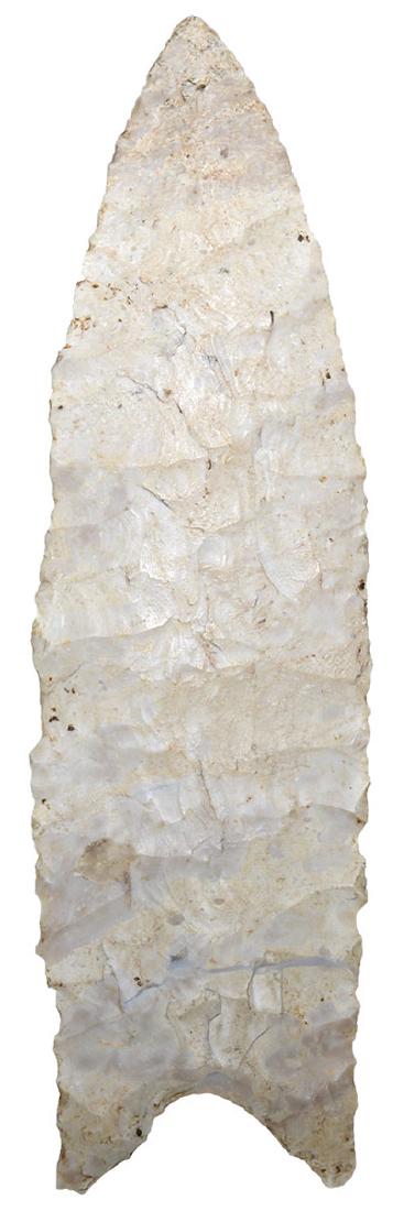 5 1/4" Dalton.   Pictured in Prehistoric American. (1 of 7)