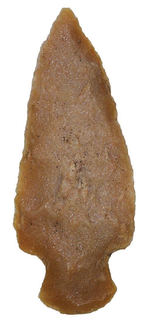 5 5/8" Hopewell Point.  Wisconsin.  Hixton. Found by (1 of 2)